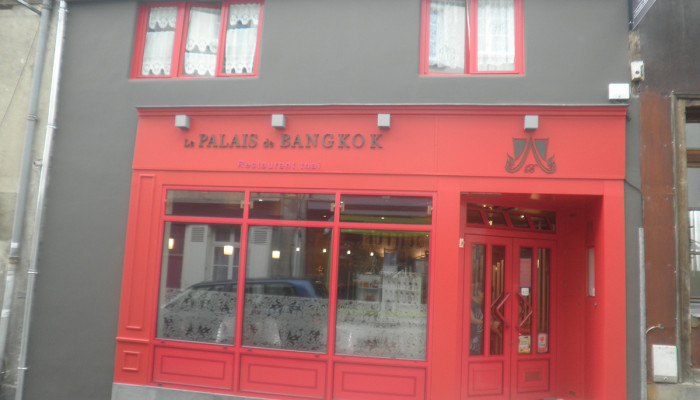façade restaurant le palais de Bangkok